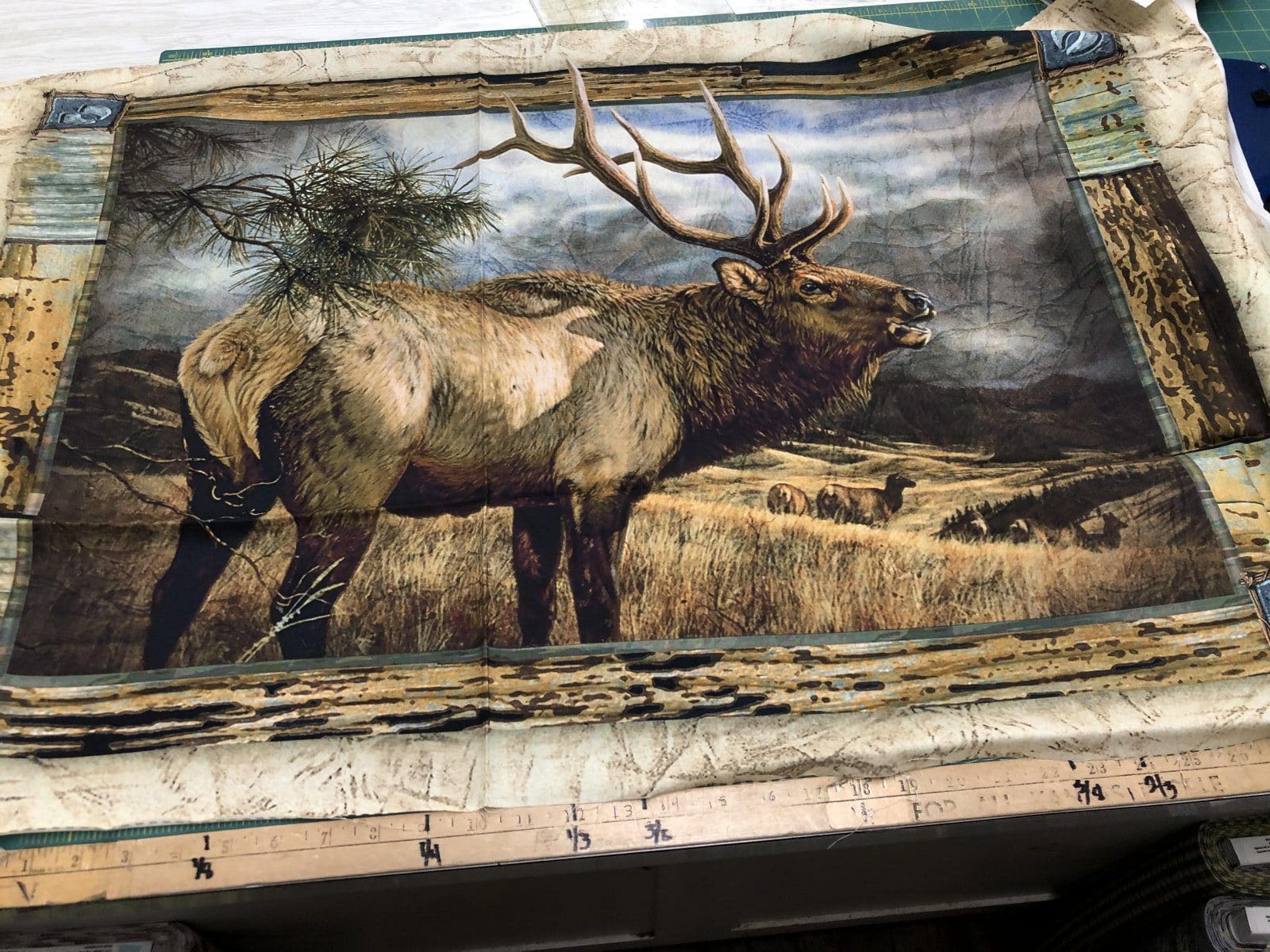 Wild Elk Panel 